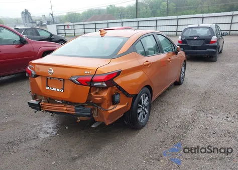 2021 Nissan Versa Sv Xtronic Cvt from USA, damaged, VIN 3N1CN8EVXML917542